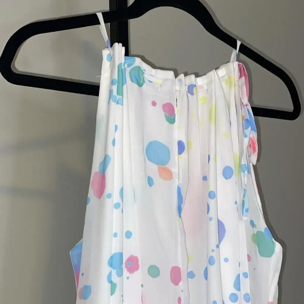Dress With Multi-colored Print by Gabriela Rich - Picture 3 of 9